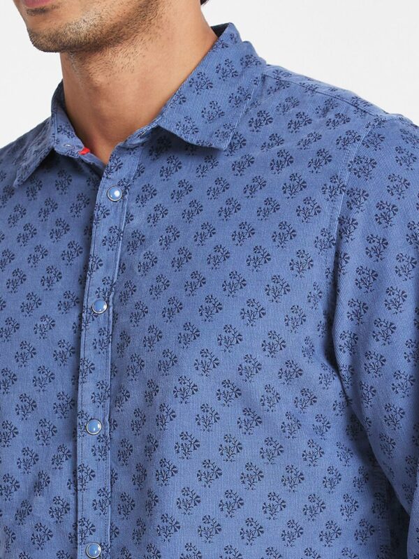 Being Human Slim Fit Opaque Printed Casual Shirt - Image 3
