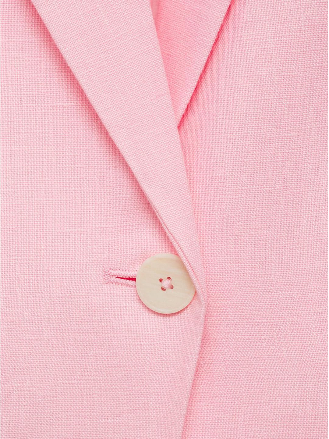 MANGO Pure Linen Single-Breasted Blazers - Image 3