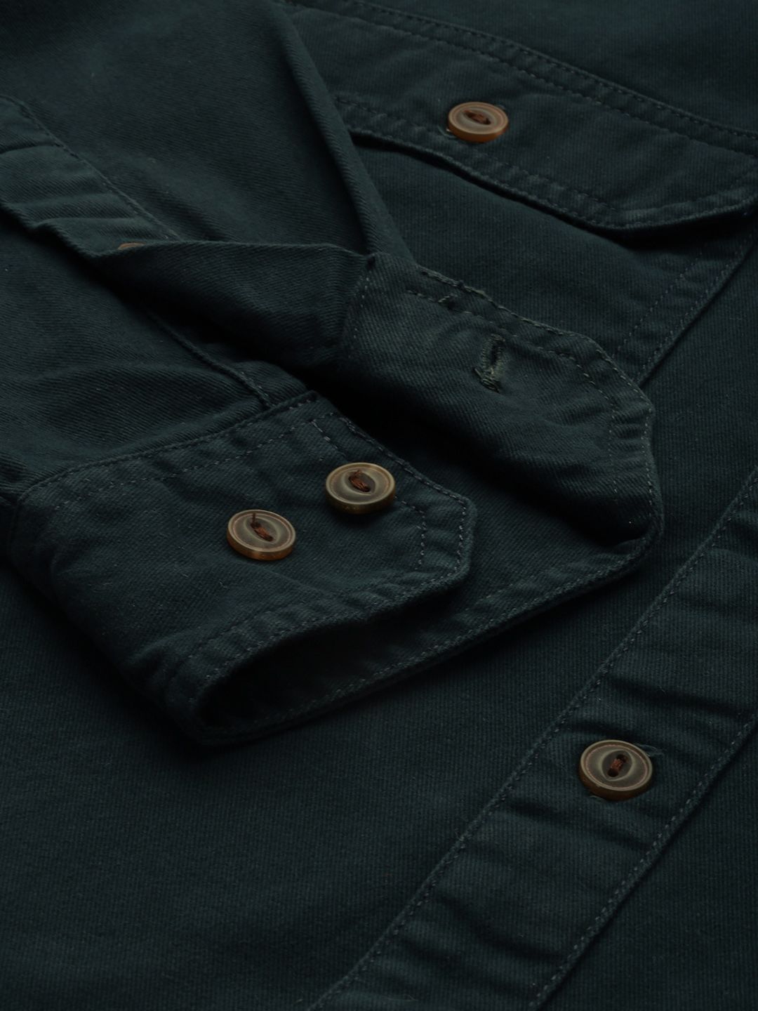 Moda Rapido Solid Casual Shirt - Image 2