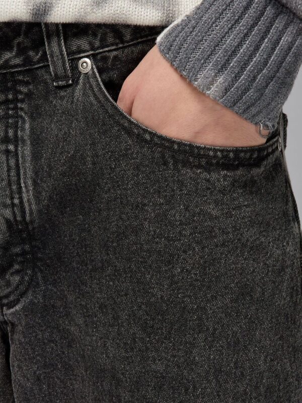 Men Baggy Fit Heavy Fade Jeans - Image 3