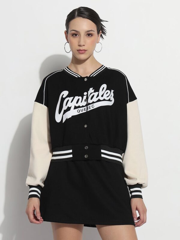 Printed Jacket With Skirt Co-Ords - Image 2