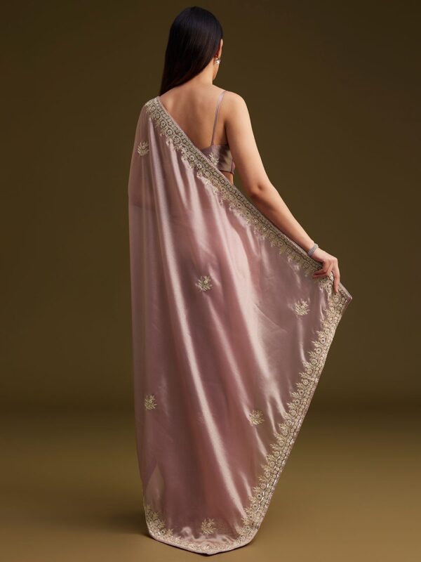 KALKI Fashion Embellished Embroidered Saree - Image 2