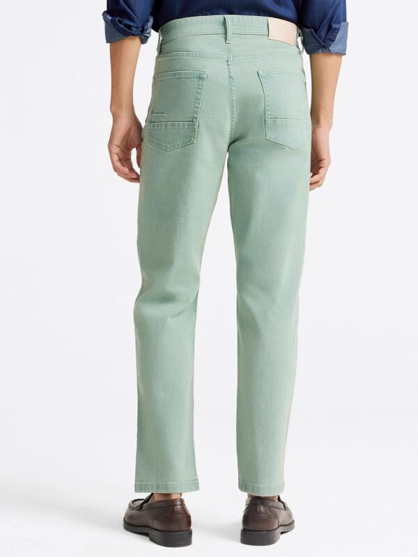 Men Stretchable Embroidered Cotton Elastane Regular Fit Jeans - Image 3