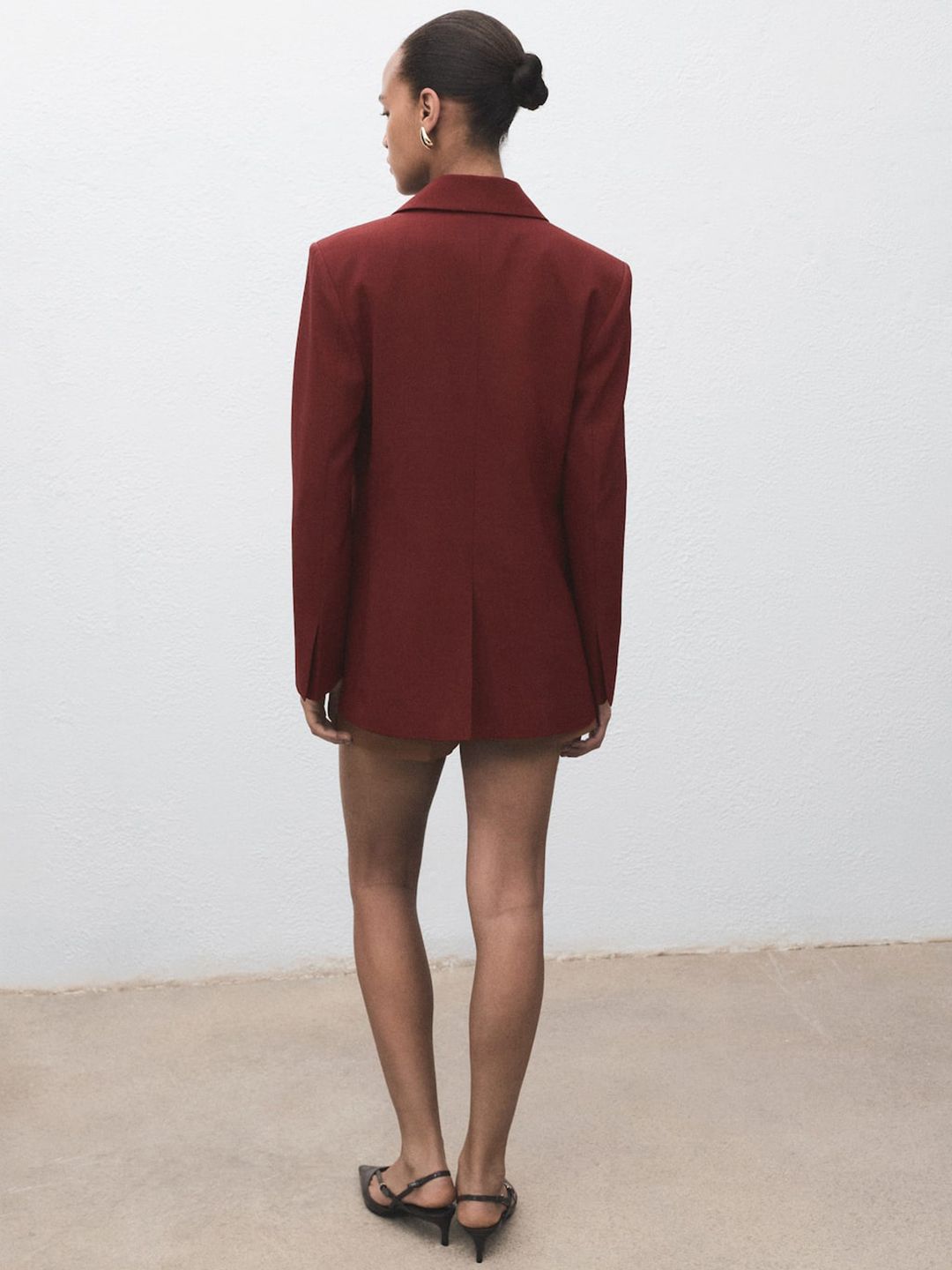 MANGO Single-Breasted Formal Blazer - Image 3