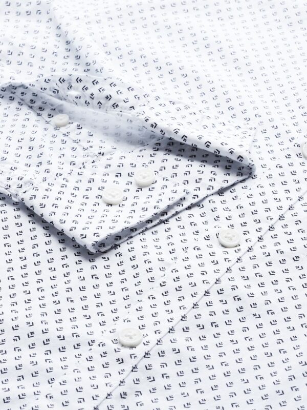 Being Human Printed Cotton Slim Fit Casual Shirt - Image 3