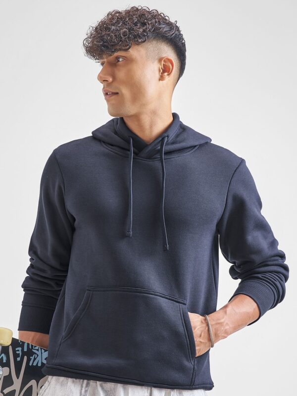 HIGHLANDER Men Navy Blue Sweatshirt